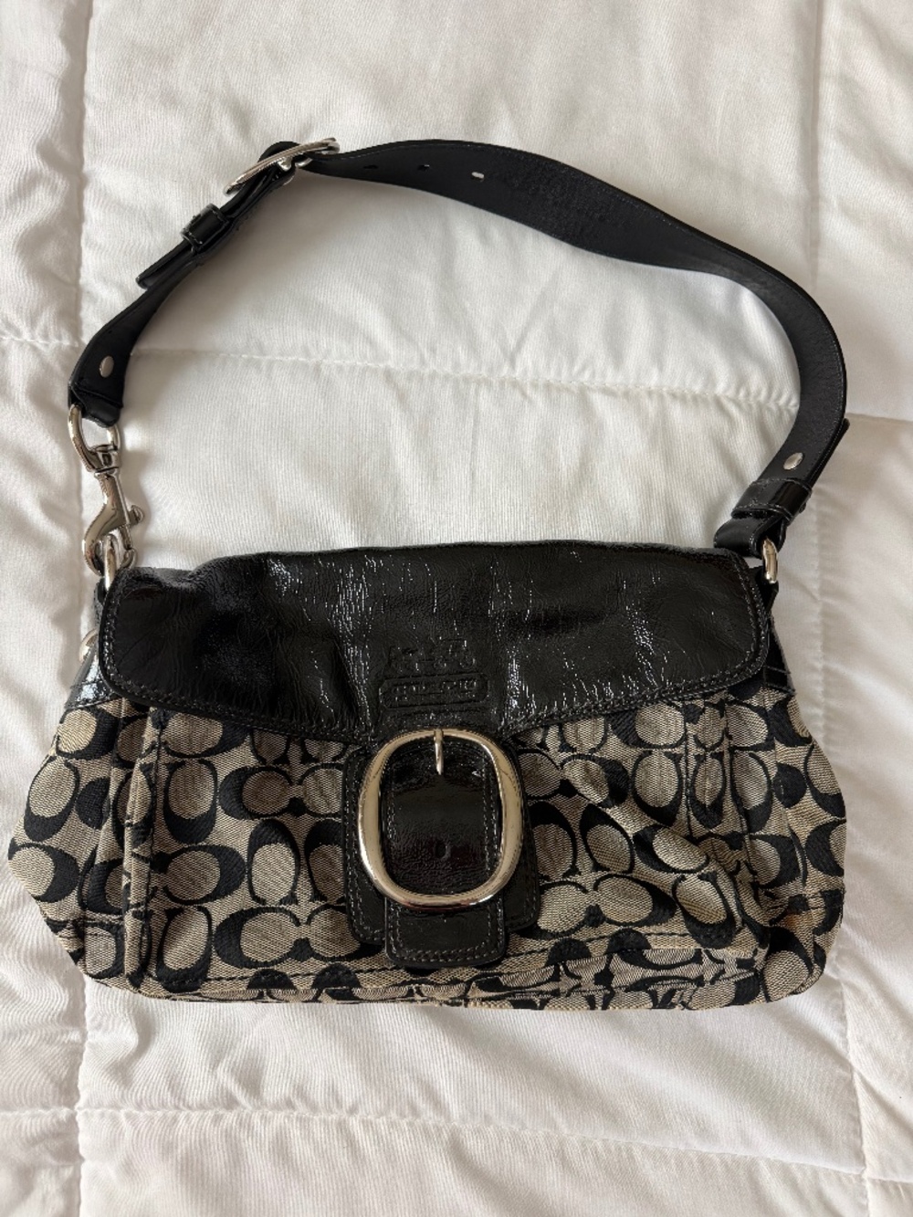 Vintage Coach Bleecker Signature Bag